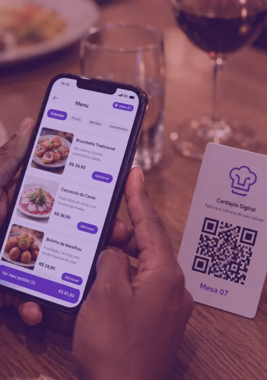 Cardápio com QR Code